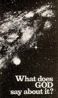 What does GOD say about it?