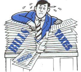 BILLS TAXES 
MORTGAGE